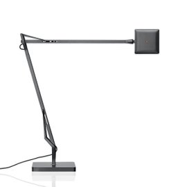 Kelvin Edge table lamp with base - titanium