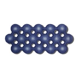 Tappeto Atom - Blue 112x256cm