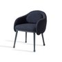 Corolla 270 Upholstered armchair in Brionne fabric