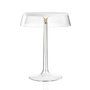 Bon Jour matte white table lamp