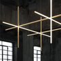 Ceiling Lamp Coordinates C2 Long Champagne Anodized