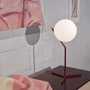 Tall Table Lamp IC T1 - Red Burgundy