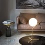 IC T1 tall table lamp - brass