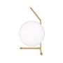 IC T1 short table lamp - brass