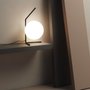 Lampe de table IC T1 petit noir