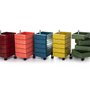 360° colored chest of drawers with 5 drawers