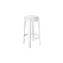 2 Charles Ghost stools H 65 cm