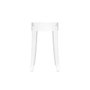 2 Charles Ghost stools H 46 cm