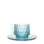 Set of 4 coffee cups with saucers Jellies