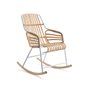 Raphia Rocking chair with armrests