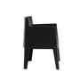 Toy black 4 armchairs