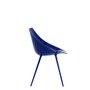 Lagò lacquered blue armchair