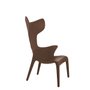 Lou Read armchair in brown Churchill leather