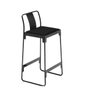 MingX stool with backrest H 88 cm