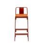 MingX high stool with backrest
