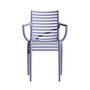 Pip-e lavender outdoor 4 armchairs