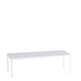 Kalimba rectangular outdoor table 240 cm