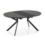 Giove extendable round ceramic table