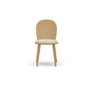 Conjunto de 2 sillas Veretta con asiento tapizado