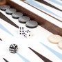 Jeu de conception de backgammon - Liverpool cuir