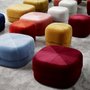 Pouf Circus Small in velluto