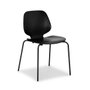 My Chair Chair with black laquered steel legs