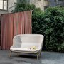 Hyg Sofa 2 seats - Camira Main Line Flax fabric