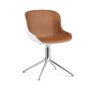 Hyg Front 4L Swivel chair in leather