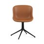 Hyg Full 4L Swivel chair in leather