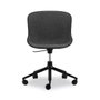 Hyg Front 5W Upholstered swivel chair - Camira Main Line Flax fabric
