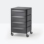 4-Drawer storage unit with wheels Boxie Bxh
