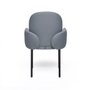 Dost Dinner armchair with metal structure