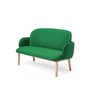 Dost Sofa 2 seats with wood structure