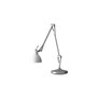 Lampada da tavolo Luxy T2 con struttura argento