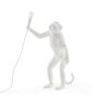 Monkey debout Lampe d'extérieur - blanc