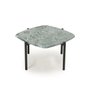 Blade square coffee table marble