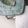 Tavolino rettangolare Blade in marmo