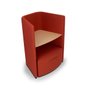 To-To desk with top and pouf