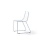 Marina wide grid outdoor chair