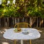 Notable outdoor square table